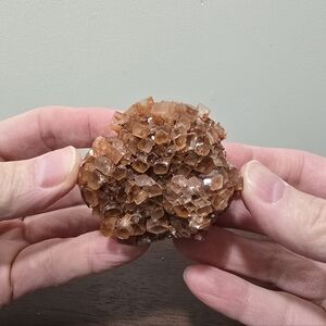 Red Aragonite Crystal Cluster #B